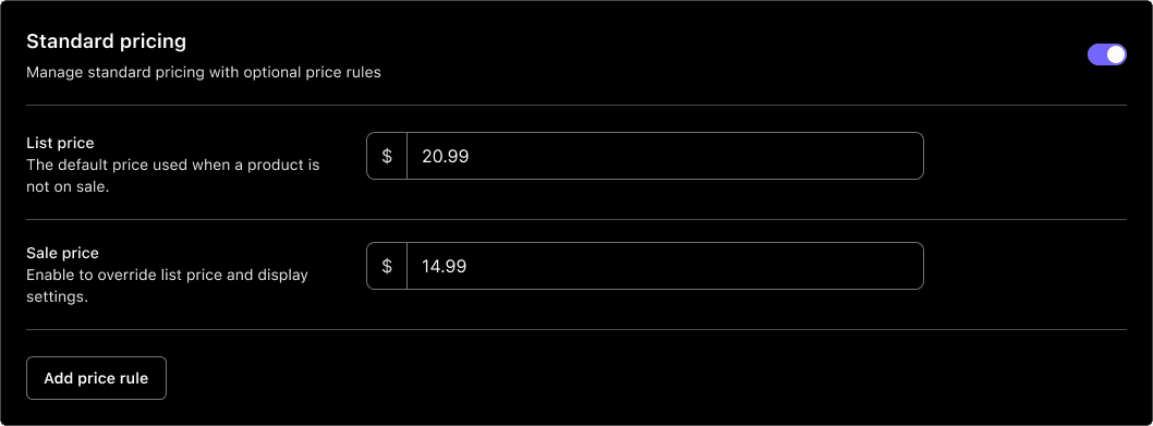 Discounts